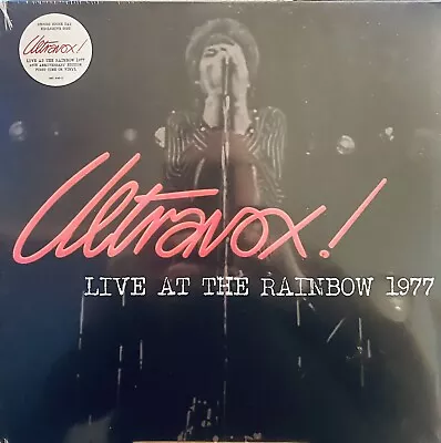 Ultravox Live At The Rainbow 1977 Vinyl LP Anniversary Edition RSD22 New Sealed • £16