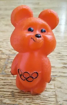 1980 Vintage Toy Misha Bear Mascot XXII Olympic Games Moscow 80 USSR ☭ • $24