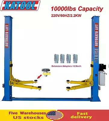 10000 Lbs Two Post Lift 2-Post Lift  Auto Lift  Truck Lift  Auto Hoist Car Lift • $2399