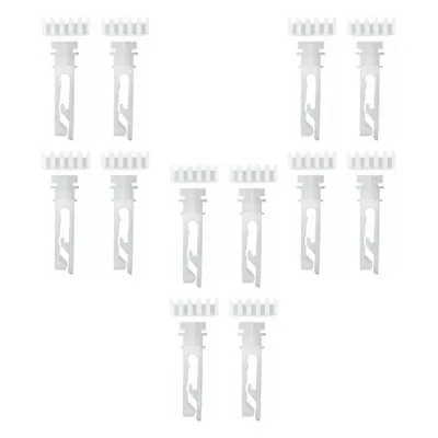 12Sets Vertical Blind Carrier Clip Vertical Curtain Repair Accessories Simple • £5.29