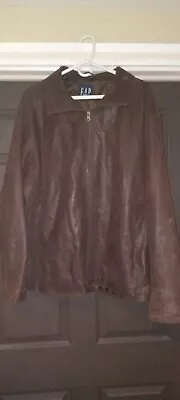 Vitage Gap Leather Jacket Men Xl • $50