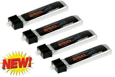 PowerHobby 1S 3.7V 250Mah 45C Lipo Battery (4) : ParkZone Night Vapor • $19.99