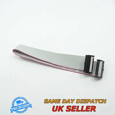 IDC Flat Ribbon Cable Connector Female-Female 2.54mm 30cm Wire 300mm • £3.78