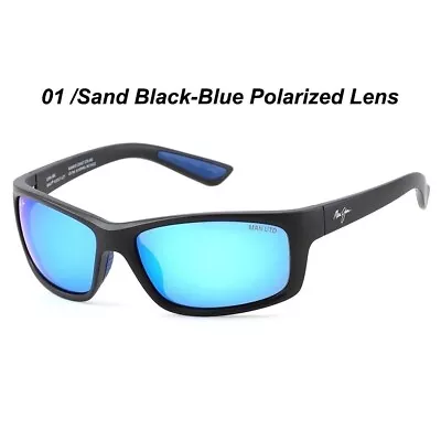 *Maui *Jim*MJKANAIO COAST Sand Black-blue Polarized Lens Sunglasses With Box • $35.99