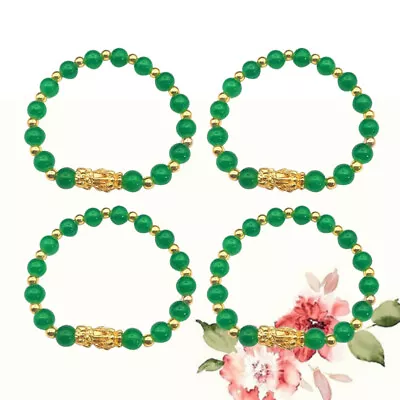  4 Pcs Bracelet For Girls Gemstone Bracelets Carnelian Fengshui Agate • £5.75