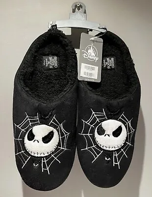 Adult Disney Nightmare Before Christmas Jack Skellington Slippers Medium 6-7 • £12.50