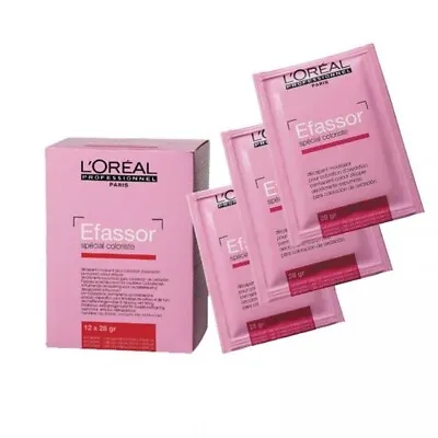 L'Oreal Efassor Permanent Hair Colour Remover Sachet-28g • £9.99