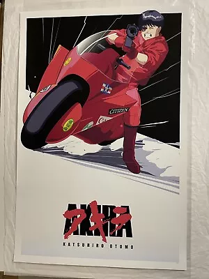 Akira Laser Cannon SDCC 2022 Exclusive Craig Dark 24x36 Art Print Mondo Artist • $120