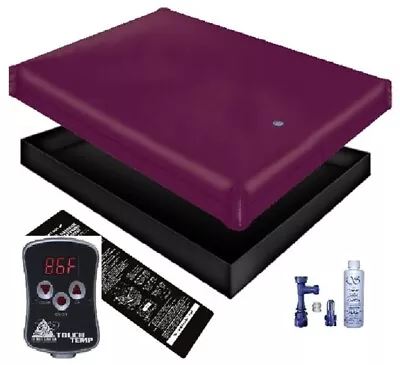 Free Flow Waterbed Mattress / Liner / Digital Heater / Fill Drain Conditioner • $199.95