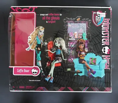Monster High COFFIN BEAN Playset Box Only  NO DOLL OR PLAYSET • $10