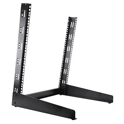 12U 19 Inch Rack Mount Stand Open Frame For Desktop/Work Surface/Studio/Home • £29.99