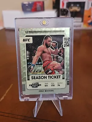 2022 Chronicles UFC Jorge Masvidal Contenders Optic Season Ticket GOLD VINYL 1/1 • $1200