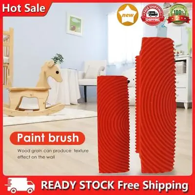 2pcs Wall Paint Runner Roller Brushes Household Wall Decorative DIY Tools Set • £5.84