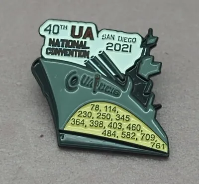 Ua Plumbers Pipefitters Steamfitters Union Made Local Unions Pin Lu  • $75