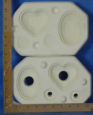 Ornaments - Pomander 2 On Mold  Scioto No 1518 Ceramic Mold • $8.95