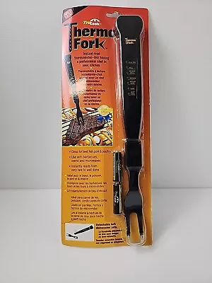 TruCook Thermo Fork Instant Read Meat Thermometer BBQ Temperature Checker NEW • $13.95