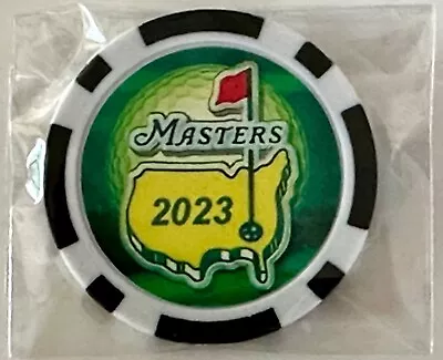 2023 Masters Tournament - Magnetic Clay Poker Chip - Golf Ball Marker • $12.95