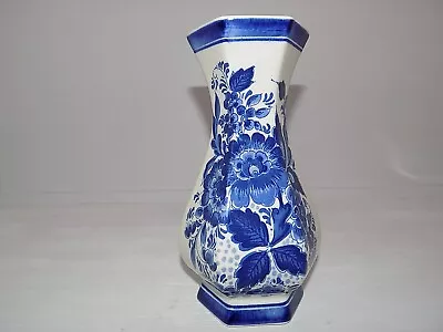 APG Delft Vase Hand Painted Handmade In Holland Numbered 8  • $28.95