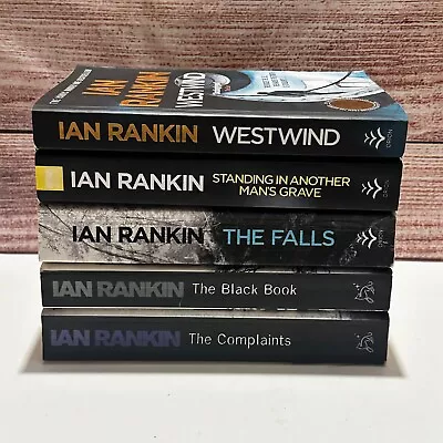 IAN RANKIN Book Bundle X 5 Paperback Books • £9.50