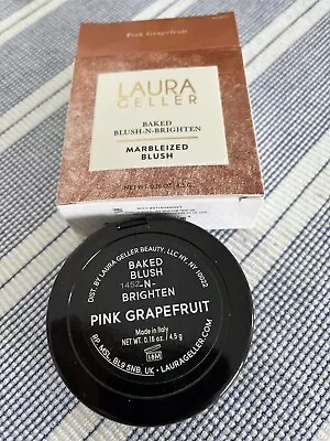 Laura Geller Baked Blush-n-Brighten Marbleized Blush - Pink Grapefruit RRP £30 • £15