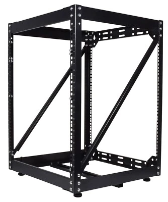 £99.99 • Buy 12U Rackmount Open 19  Frames Rack Equipment Server Case Floor Or Wall Mountable