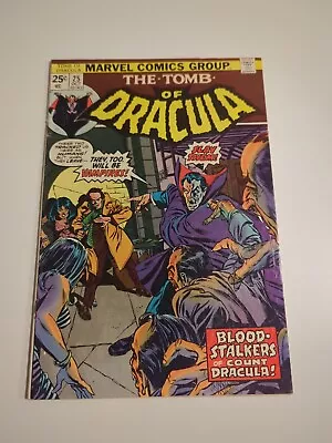 Tomb Of Dracula #25 1974 First Appearance Hannibal King ! Key Marvel Comic • $49.99