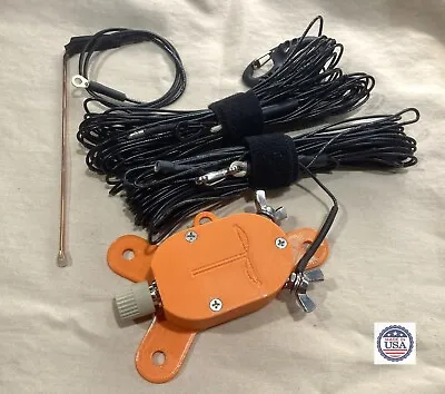 Low Power Random Wire End Fed Variable Length 80-6M Portable Ham Radio Antenna • $89.95