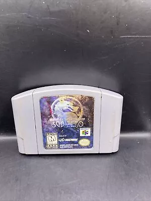 Mortal Kombat Mythologies: Sub-Zero (Nintendo 64 1997) Authentic And Tested • $20