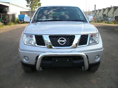 Alloy Nudge Bar To Suit Nissan Navara D40 12/2005 - 05/2015 Low Rise Bar • $960