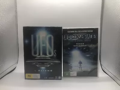 UFOs & Aliens: The Collector's Edition + UFO Conspiracies Region 4 DVD Box Set • $29.36