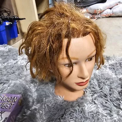 Marianna Miss Ameri-Kin No. 14112 Mannequin Head Cosmetology 100% Real Hair • $10.46