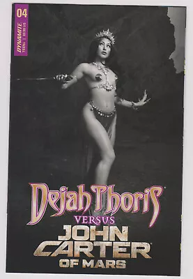 Dejah Thoris Vs John Carter Of Mars #4 Cosplay B&W 1:20 Variant • $20