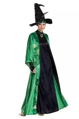 Professor McGonagall - Harry Potter - Witch - Costume - Adult - 2 Sizes • $79.99