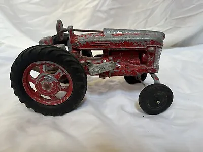 Vintage Hubley 1/12 Scale 1950’s Wide Front End Tractor Toy Model Die Cast USA • $18