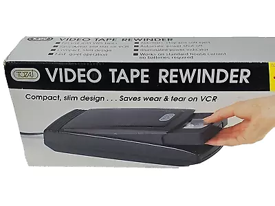 Tozai VHS Video Tape Rewinder Model 807567 NEW OPEN  BOX - See All Pics • $33