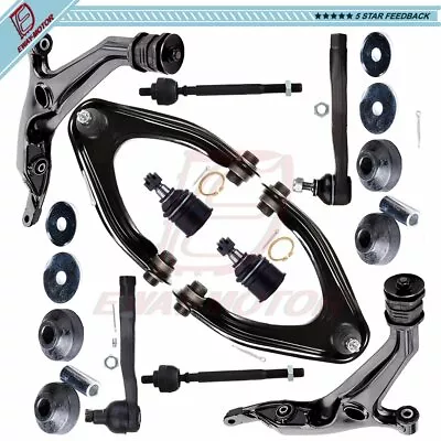 $144.67 • Buy For 1997-2001 Honda CR-V 12Pcs Suspension Kit Upper Lower Control Arm Tie Rod