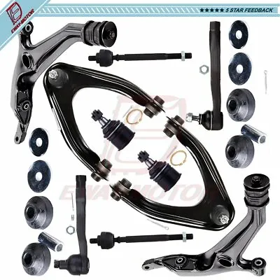 For 1997-2001 Honda CR-V 12Pcs Suspension Kit Upper Lower Control Arm Tie Rod • $115.99