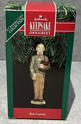 Hallmark 1991 Keepsake Ornament Charles Dickens A Christmas Carol Bob Cratchit • $10