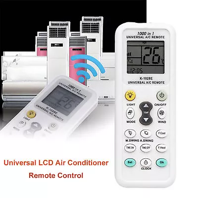 K-1028E Remote Control ABS ABS Remote Control For Most Air Conditioners W • $8.54