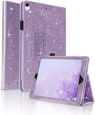 Apple IPad 9th 8th 7th Generation 10.2 Glitter Case Smart Stand Cover 2021/20/19 • £7.95