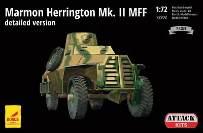 172 Marmon-Herrington Mk.II MFF Attack Hobby Kits 72902 Model Kit • $24.60