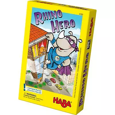 HABA Rhino Hero A Heroic Stacking Card Game For Ages 5 And Up • $14.99