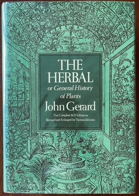 $486 • Buy The Herbal History Plants By John Gerard Dover 1975 Hardcover 9780486231471