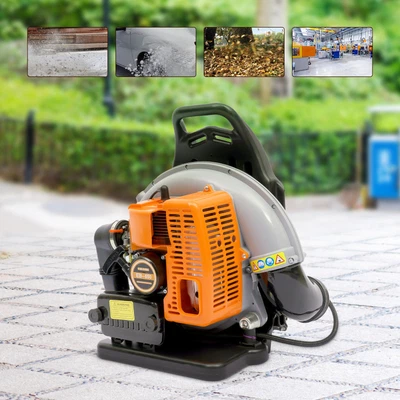 £107.35 • Buy 63CC Backpack Petrol Leaf Blower 2-Stroke Handheld Commercial Garden Tool 3.6HP