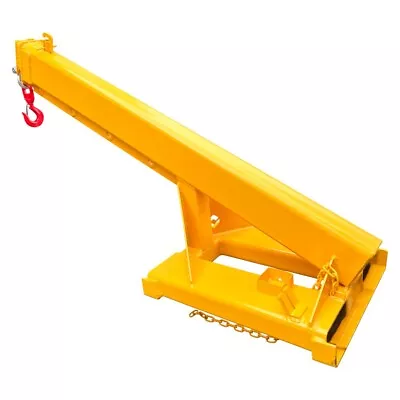 6600 LB Forklift Jib Boom Crane Forklift Mobile Crane Adjustable Forklift Crane- • $1520