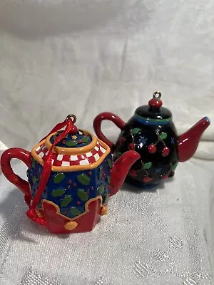 Mary Engelbreit Teapot Christmas Ornaments  • $9.99