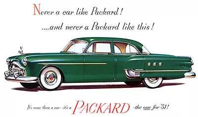 1951 Packard Patrician - Promotional Advertising Poster • $14.99