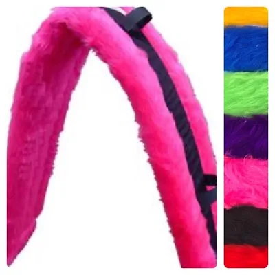 Harness Racing Horse Fleece Saddle Pad 48 Inch Self Grip Fastening  All Colours • $54.95