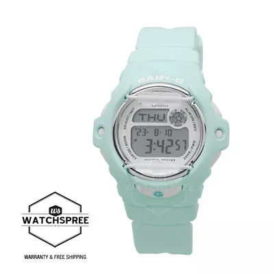 Casio Baby-G Pastel Green Resin Band Watch BG169U-3D BG-169U-3D BG-169U-3 • $131.56
