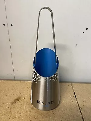 Belvedere Vodka Logo Ice Bucket & Bottle Holder/Chiller - Fits 750ml Bottle • $17.99